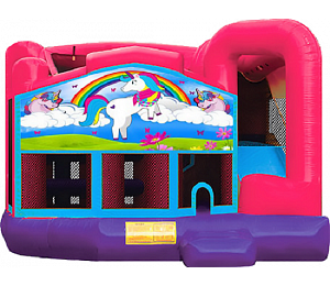 A UNICORN'S TALE 5 IN 1 COMBO - Wet or Dry Party Inflatable